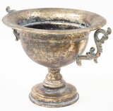 metalowa osłonka / donica / naczynie Gold Palace, 22x34x26,5cm