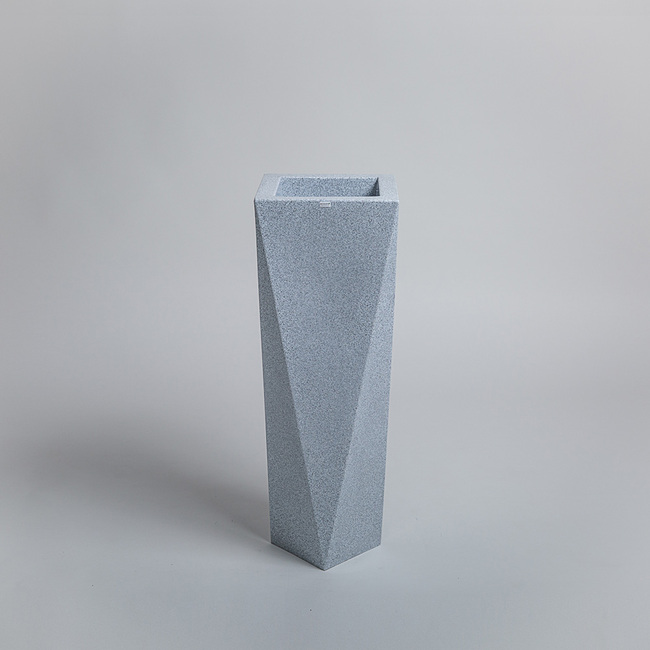 Rossa donica jasny marmurek 38x75cm