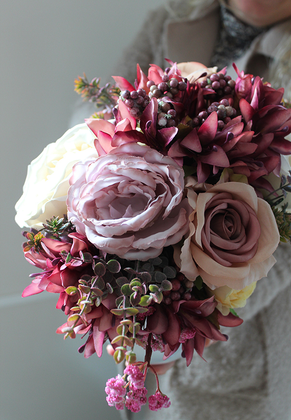 Kamilla, atrakcyjna kompozycja kwiatowa / bukiet, wys. 40cm