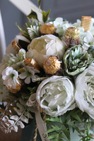 Chocolates, flowerbox z pralinami, Miętowe Love, wys.36cm