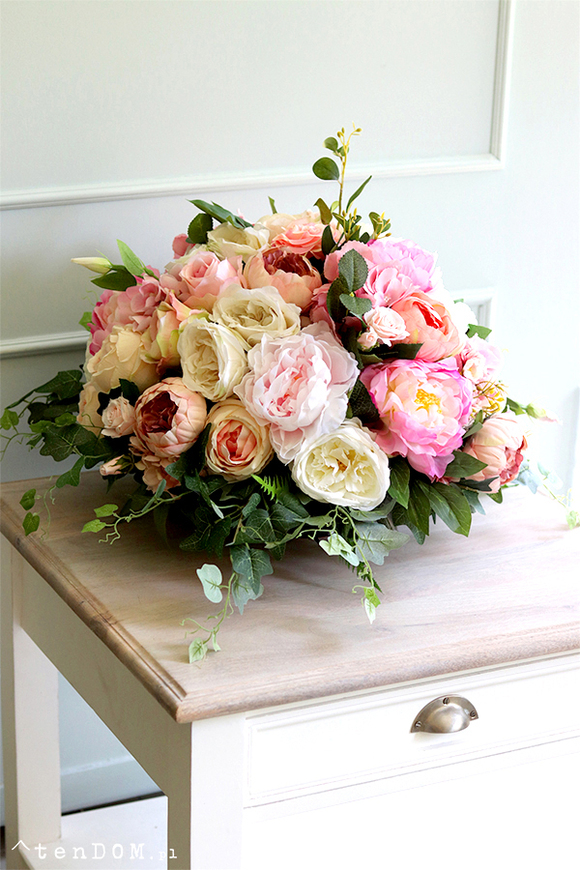 Janina Balea, kompozycja nagrobna w naczyniu, wym.35x50cm 