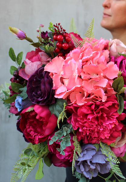 Janina New kompozycja nagrobna w misie, śr.38cm, wys.32cm