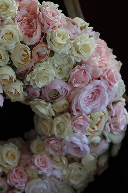 Bella Pastels, ogromny wianek na drzwi, śr.48cm