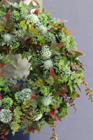 duży zielony wianek, Elswood Green 2, śr.45cm