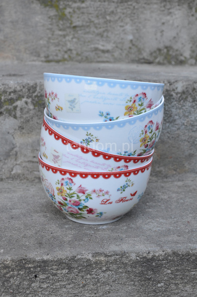 miseczka Jardin z niebieskim wzorem, śr.15cm