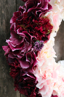 wyjątkowo uroczy wieniec Hortense Ombre, śr. 45cm