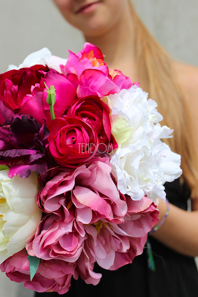 Pani Walewska bukiet do wazonu lub w rękę wys.30cm