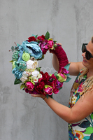 ekskluzywny wieniec / wianek Tendom Premium Samanta, śr.39cm