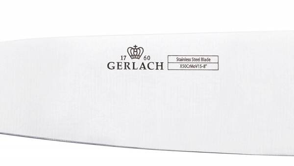 Deco Black nóż szefa kuchni, ostrze 8"