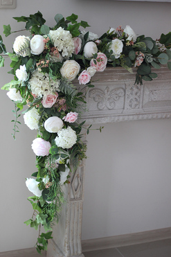 girlanda Milano dekoracja na kominek balustradę komodę, dł.140cm  