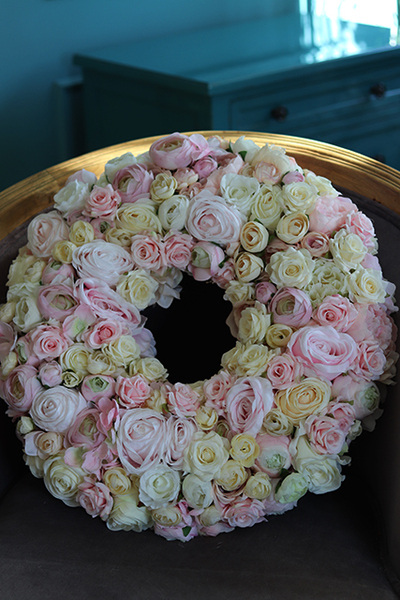 Bella Pastels, ogromny wianek na drzwi, śr.48cm