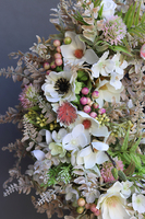 Green Canoe White I, wianek dekoracyjny na drzwi, śr.45cm