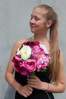 Pani Walewska bukiet do wazonu lub w rękę wys.30cm