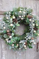 świąteczna dekoracja wianek na drzwi Green Canoe śr.50cm