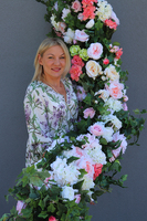 Wypożyczenie girlandy dwustronnej, 2szt, dł.300cm, Maria Antonina