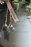 Chocolates, flowerbox z pralinami, Miętowe Love, wys.36cm