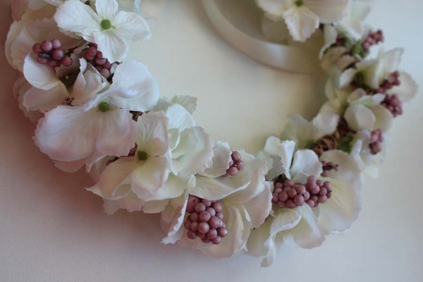 Isabelle komunijny kwiatowy wianek na głowę, rozmiar uniwersalny