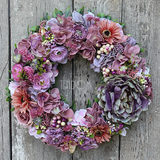 Bogactwo Natury, duży wianek na drzwi, śr.40cm