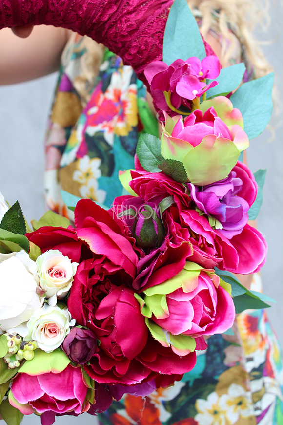 ekskluzywny wieniec / wianek Tendom Premium Samanta, śr.39cm