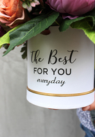 flowerbox, kompozycja kwiatowa Tenna, wys.34cm