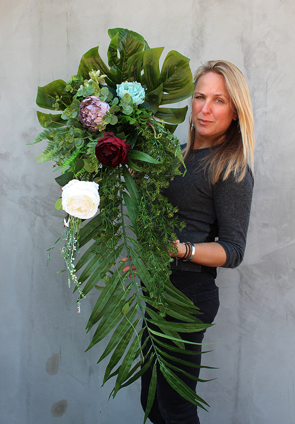 dużych rozmiarów kompozycja do dekoracji, Martha, dł.100cm