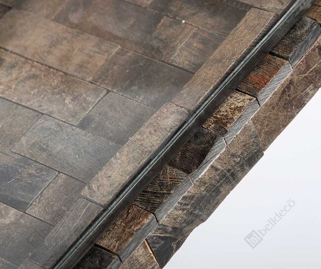 Nero Lampion szklany 4B, wym.20x20x23cm