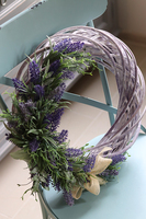 dekoracyjny wianek lawendowy, Laviola, śr.42cm