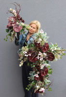 nagrobny bukiet z anturium