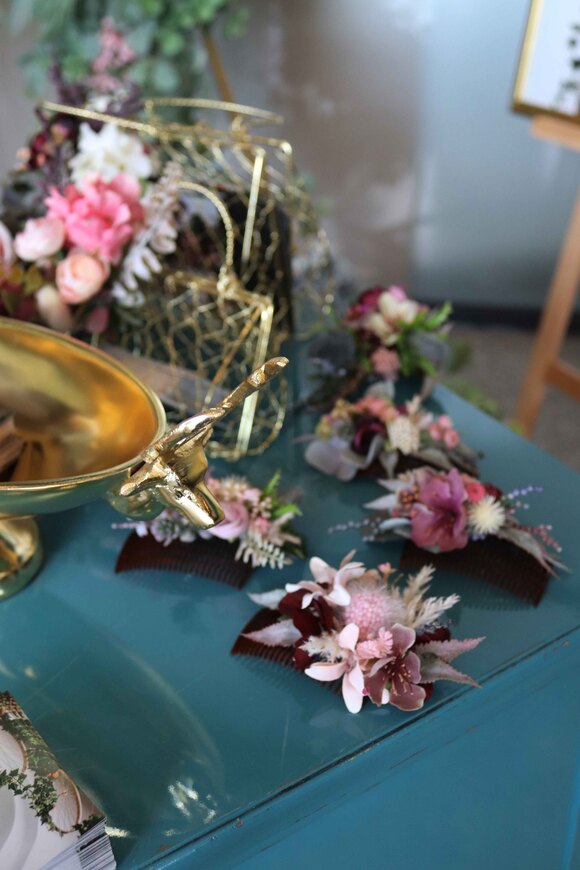 Jasmina, wypożyczenie dekoracji na ślub / wesele / rocznicę, komplet 16el.