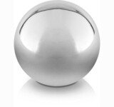 kula dekoracyjna stalowa Silver śr.35cm