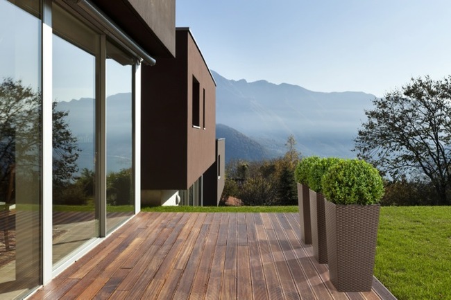 Fantasy donica rattan brązowa 19x36cm