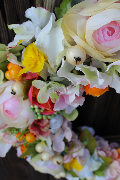 Patra 2 piękny wianek na drzwi, śr.38cm