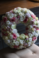 Bella Lumena, efektowny wianek na drzwi, śr.48cm