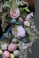 Green Canoe Pastels, wianek wielkanocny do dekoracji, śr.35cm