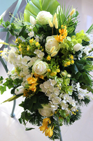 Dekana, wiosenna kompozycja nagrobna, dł.74cm