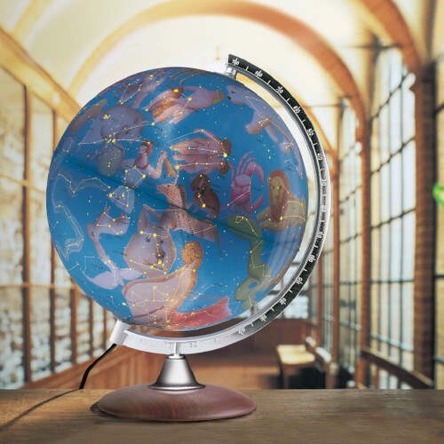 stellare Plus globus podświetlany astralny, konstelacje gwiazd, kula 30cm Nova Rico