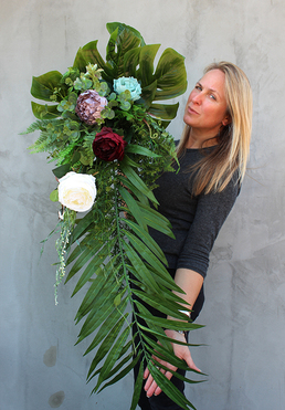 dużych rozmiarów kompozycja do dekoracji, Martha, dł.100cm