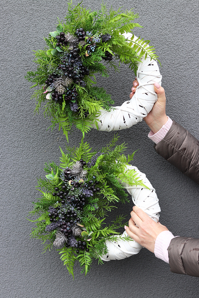 elegancki wianek na drzwi Original II, śr.28cm