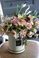 Granita, efektowny flowerbox w pastelowych barwach, wys.38cm