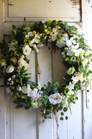 Angelo Garden, bardzo duży kwiatowy wianek, śr.72cm  