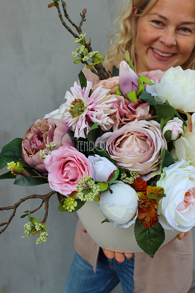 Abella kompozycja kwiatowa / bukiet, wys.45cm