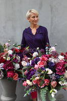 kompozycja kwiatowa / bukiet England nr7 wys.110cm, śr.66cm