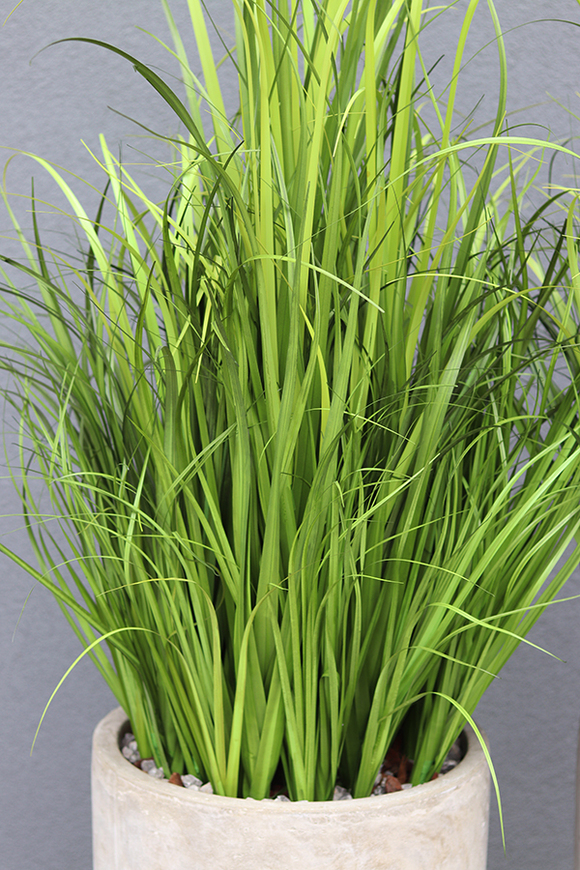 Concrete, wysokiej jakości sztuczna trawa w betonowej donicy, 1 szt. wys.175cm 