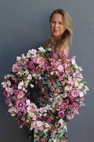 atrakcyjny jesienny wianek, Bella Moko, śr.60cm