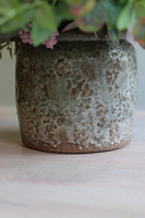 Adelitano, efektowna kompozycja kwiatowa w ceramicznym naczyniu, wys.50cm