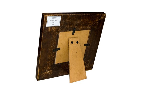 ramka na zdjęcie z drewna mangowego H 10x10cm