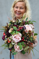 bogaty jesienny kosz Impresja, wys.34cm  