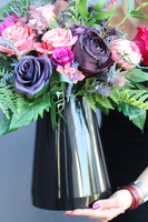 Herano, bukiet nagrobny we flakonie, wym.65x57cm 