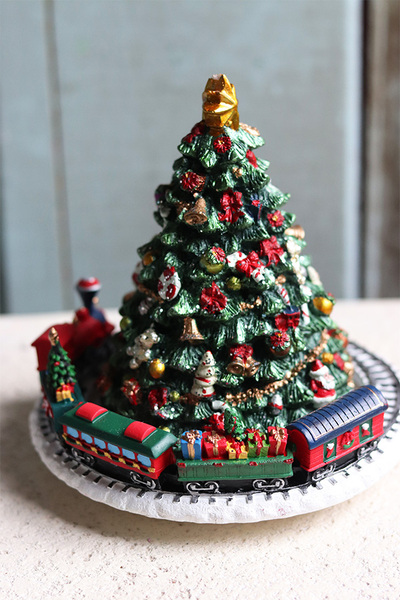 Choinka z Lokomotywą, bożonarodzeniowa karuzela pozytywka