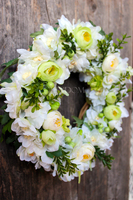 wianek dekoracyjny Komunijny Biel 2, śr.28cm